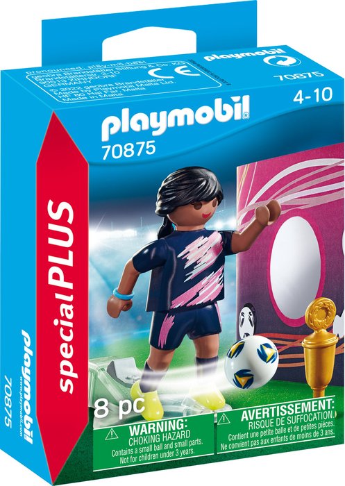 Futbolista con Muro de Gol Playmobil Juego Educativo para niños