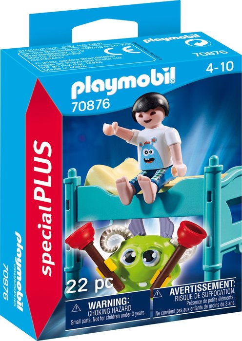 Niño con Monstruo Playmobil Juego Educativo para Niños