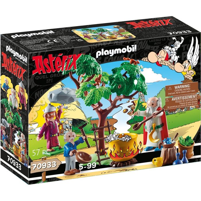 Asterix Panoramix con el Caldero de Poción Mágica Playmobil