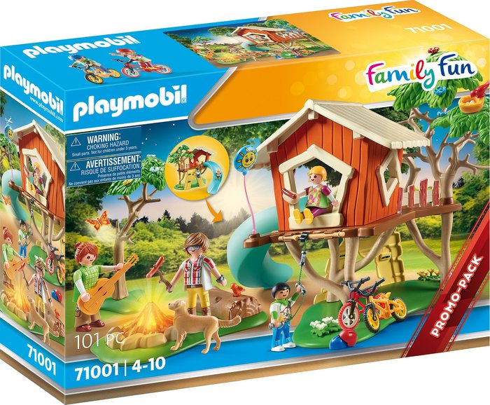 Aventura en la Casa del Árbol con Tobogán Playmobil Imagen principal del producto