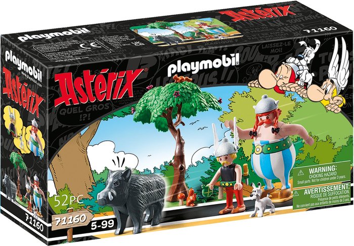 Playmobil Asterix La Caza del Jabalí Juguete Imagen principal del producto