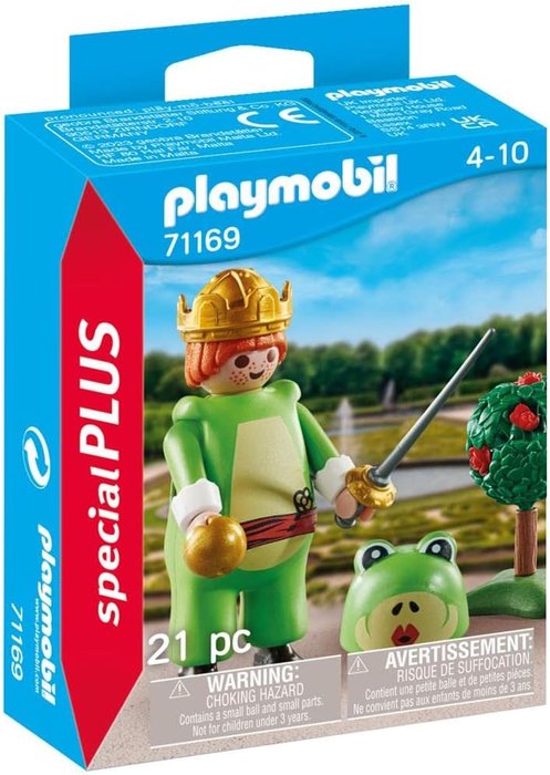 Principe Rana Playmobil juego educativo para niños