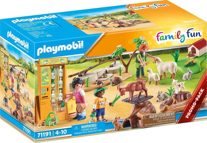 Paseo con Alpaca Playmobil Juego Educativo de Papel y Manualidades
