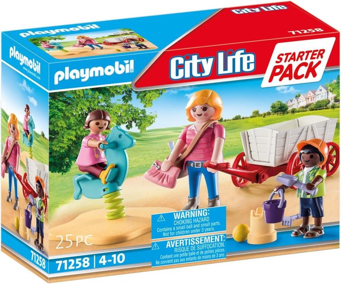 Educadora con Carrito Starter Pack Playmobil