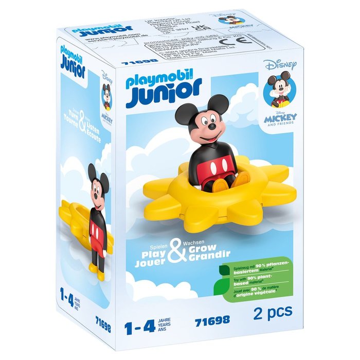 Mickey Sol Giratorio Playmobil 1 2 3 y Disney