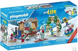 Juego educativo de deportes de invierno Playmobil para niños