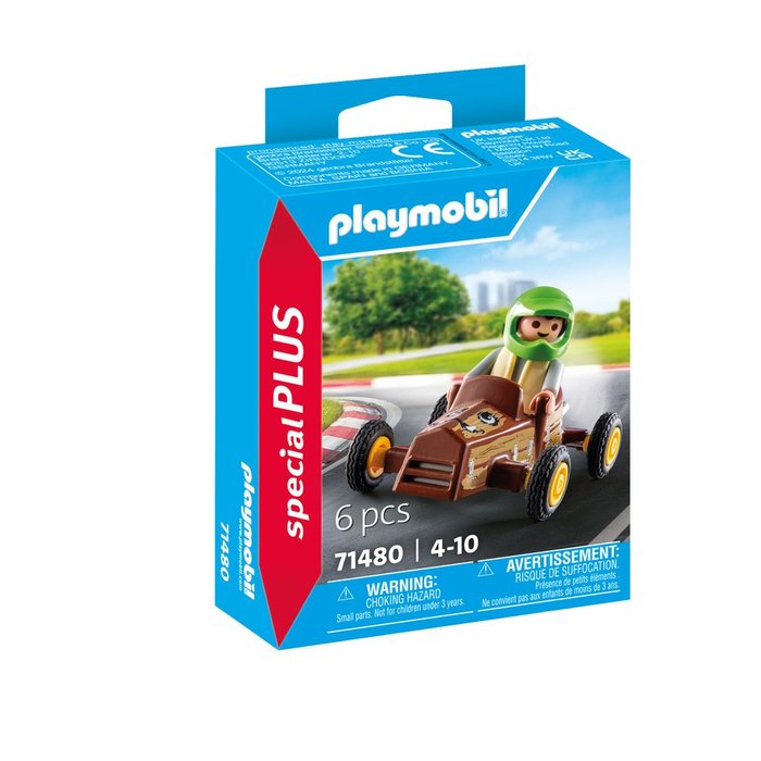 PLAYMOBIL NIÑO CON KART | PLAYMOBIL, S,A, | 1 UNIDAD | 4008789714800 Imagen principal del producto