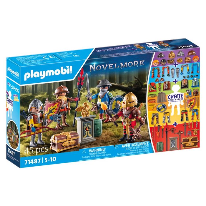 PLAYMOBIL MY FIGURES: CABALLEROS DE NOVELMORE | PLAYMOBIL, S,A, | 1 UNIDAD | 4008789714879 Imagen principal del producto