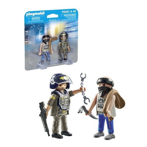PLAYMOBIL POLICIA CON LADRON | PLAYMOBIL, S,A, | 1 UNIDAD | 4008789715050 Imagen principal del producto