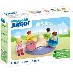 Juegos educativos Playmobil Junior Carrusel para niños