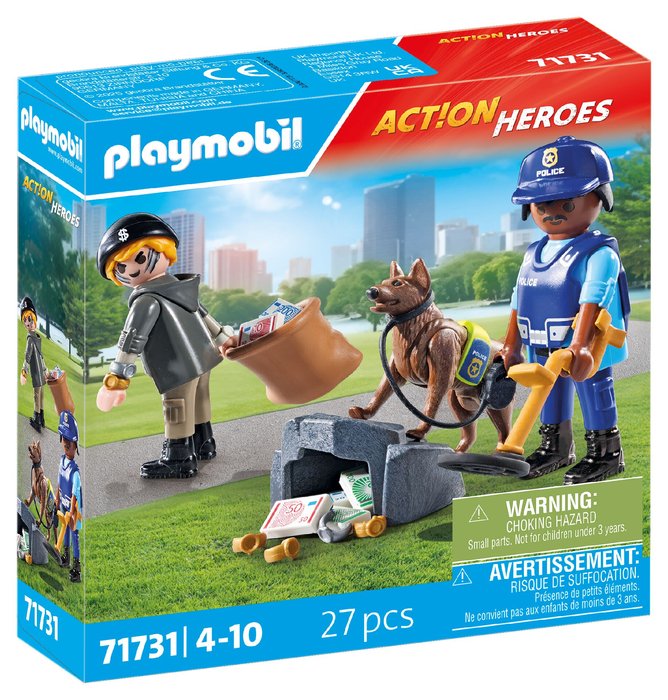 Búsqueda Policial Playmobil Juego de Juguete