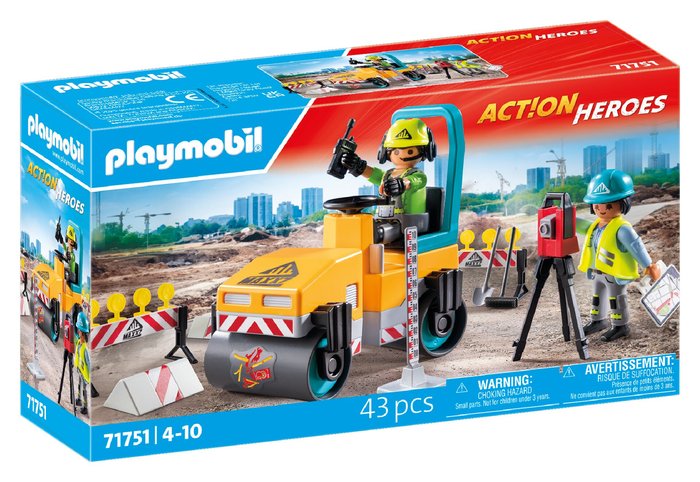 Construcción de Carreteras Playmobil S.A. Juguete educativo