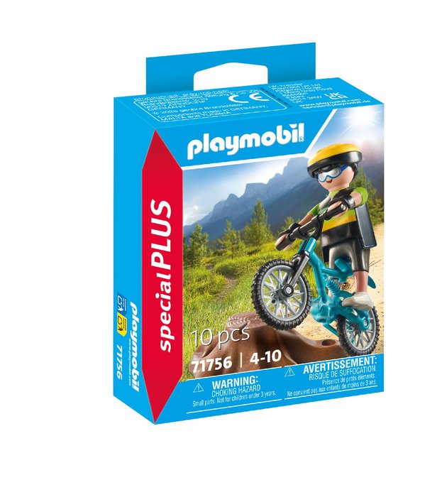CICLISTA DE MONTAÑA | PLAYMOBIL, S,A, | 1 UNIDAD | 4008789717566 Imagen principal del producto