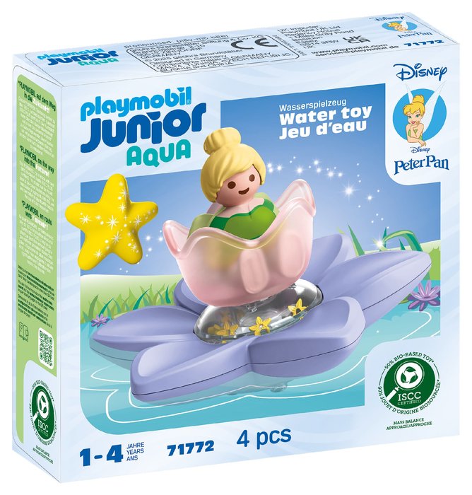 JUNIOR & DISNEY: LA FLOR FLOTANTE DE CAMPANILLA | PLAYMOBIL, S,A, | 1 UNIDAD | 4008789717726 Imagen principal del producto