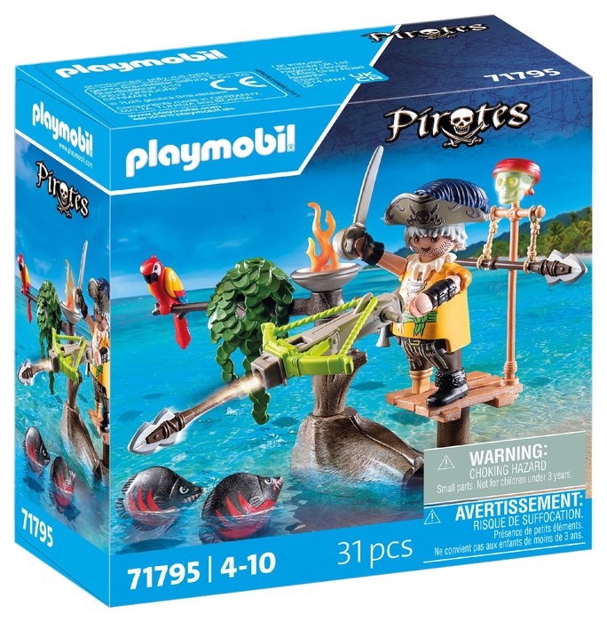 Pirata con Ballesta Playmobil Juguete para niños y adultos