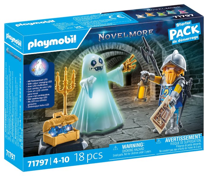 Pack Starter Fantasma y Caballero Novelmore Playmobil
