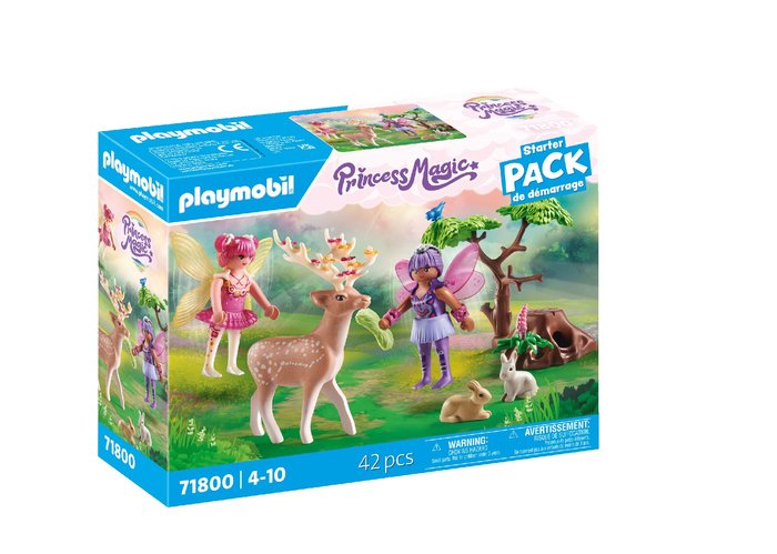 Starter Pack Hadas con Animales del Bosque PLAYMOBIL Imagen principal del producto