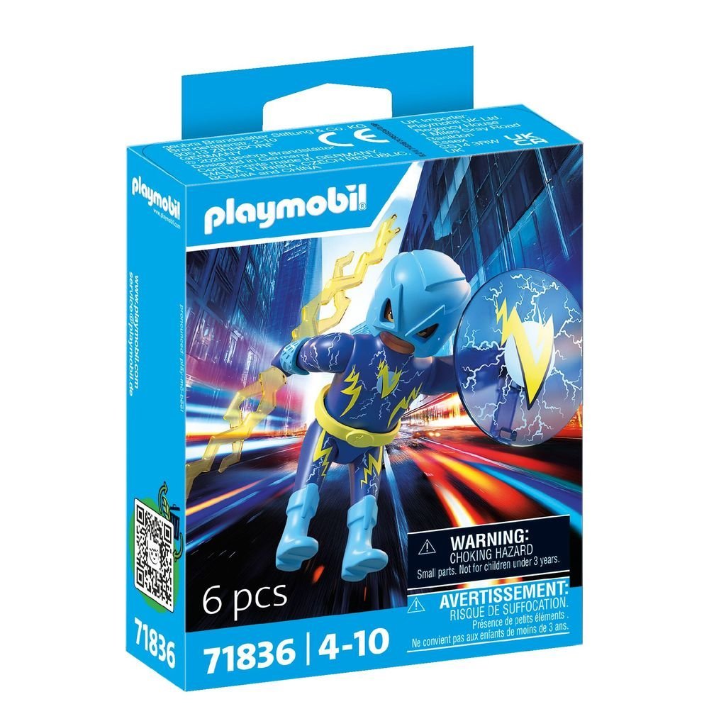 Playmobil Héroe Relámpago Juego de Juguete Multicolor