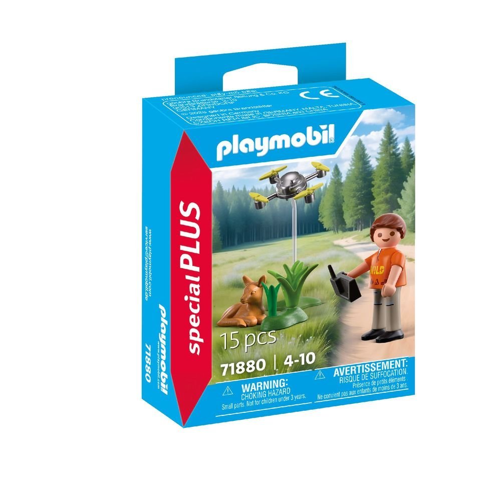 Playmobil Rescate de un Cervatillo con Dron