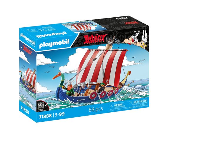 PLAYMOBIL ASTERIX: BARCO PIRATA | PLAYMOBIL, S,A, | 1 UNIDAD | 4008789718884 Imagen principal del producto