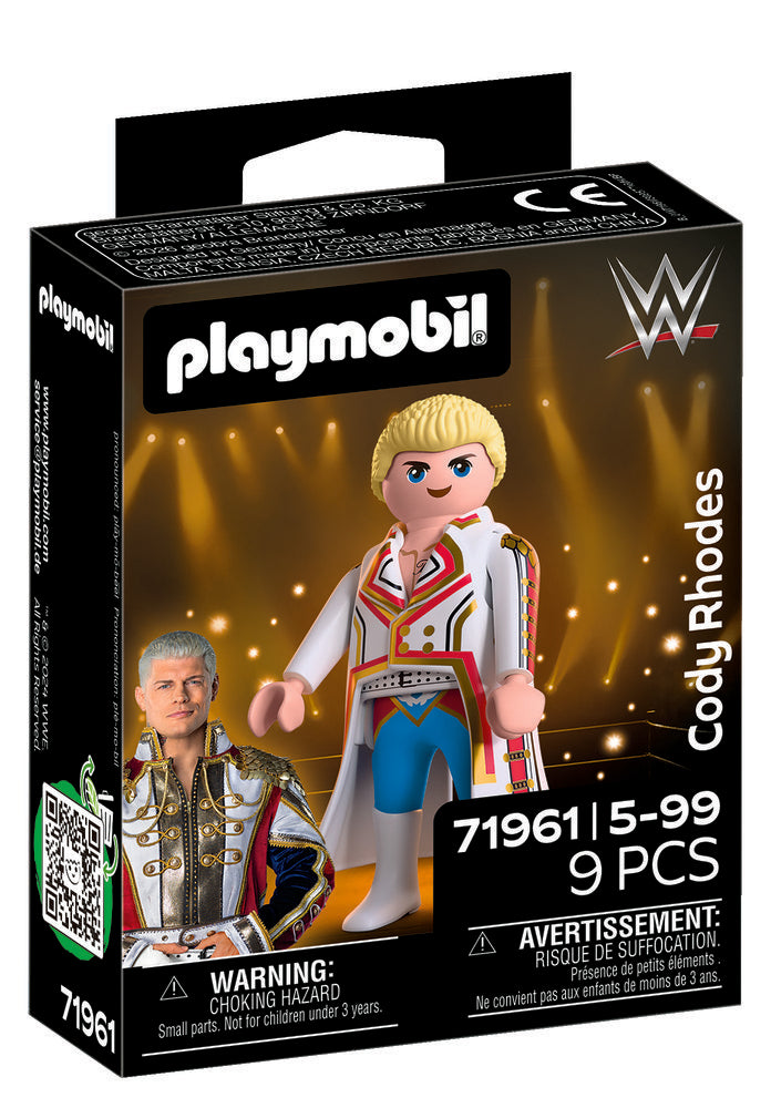 Playmobil WWE Cody Rhodes - Figura de acción