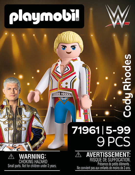 Playmobil WWE Cody Rhodes - Figura de acción