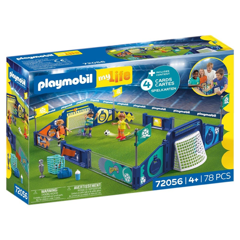 Estadio de Fútbol Playmobil Marca Juega y Aprende