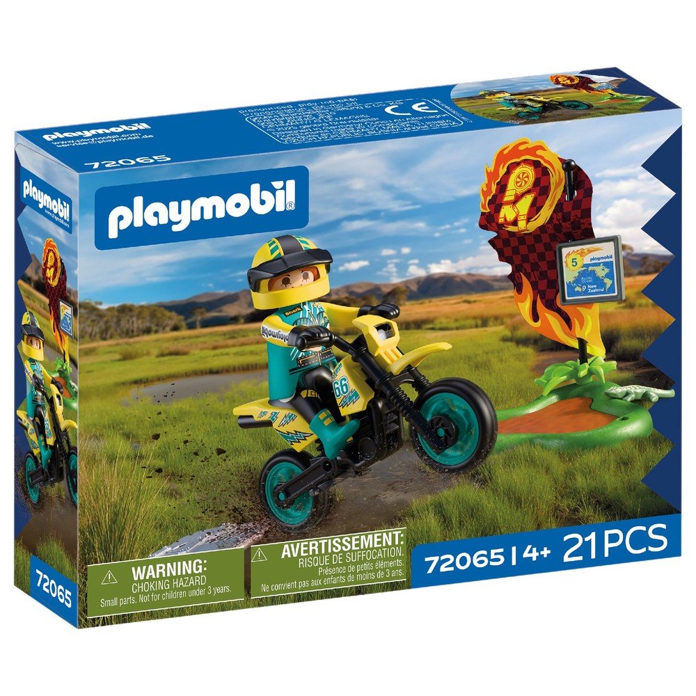 Playmobil Moto Todoterreno Marca Playmobil Juguete para niños Imagen principal del producto