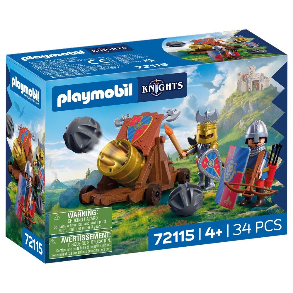 Cañón de Fuego de Caballeros Playmobil Novedad