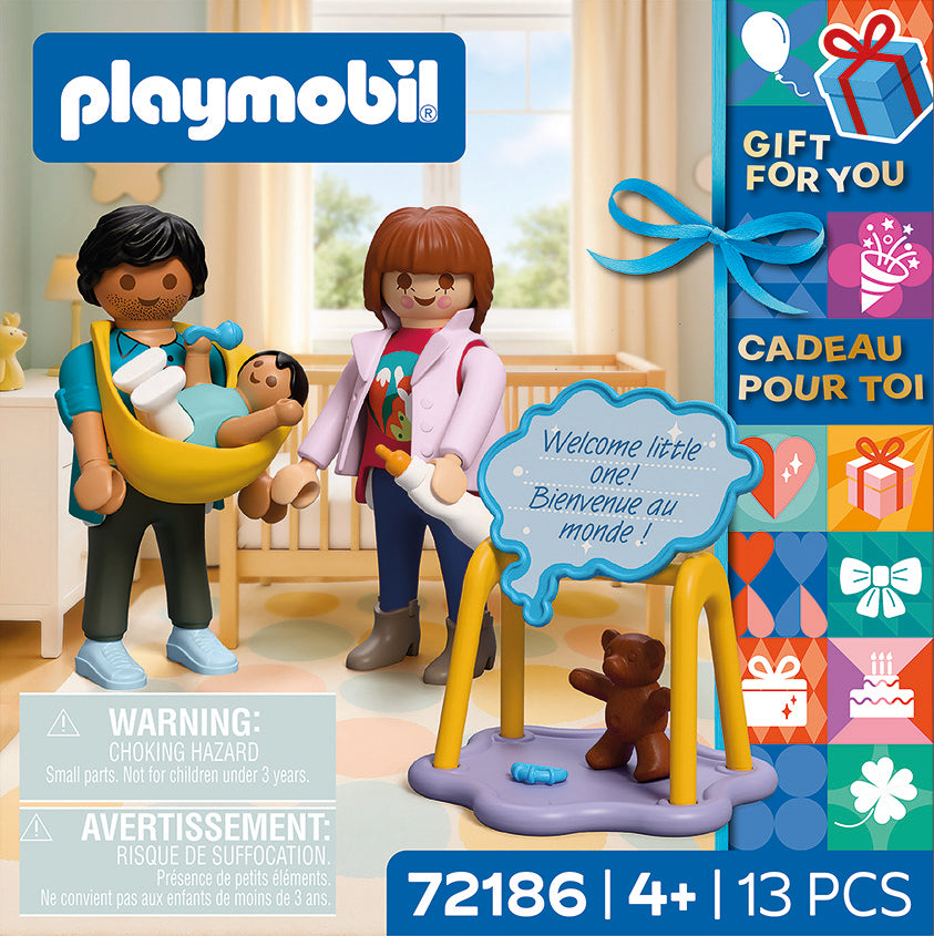 Playmobil Nacimiento - Juguete para bebés 4+