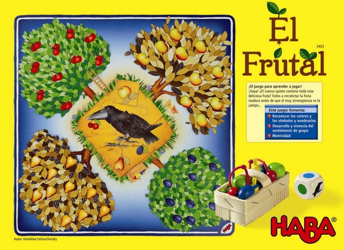 JUEGO HABA EL FRUTAL | HABA | 1 UNIDAD | 4010168034034