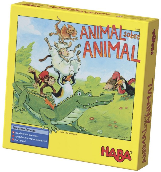 JUEGO HABA ANIMAL SOBRE ANIMAL | HABA | 1 UNIDAD | 4010168034096 Imagen principal del producto