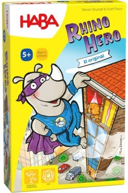 Juego de mesa Rhino Hero Original HABA para niños Imagen principal del producto