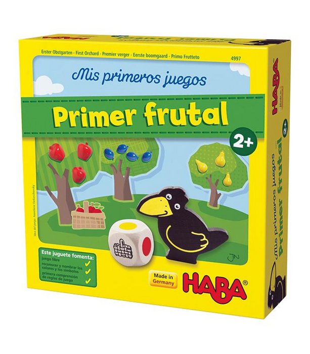 JUEGO HABA MIS PRIMEROS JUEGOS PRIMER FRUTAL | HABA | 1 UNIDAD | 4010168049977 Imagen principal del producto