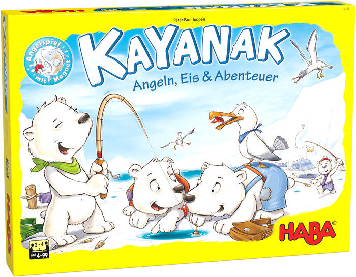 Juego de Habilidad Kayanak Pesca Hielo y Aventura HABA Imagen principal del producto