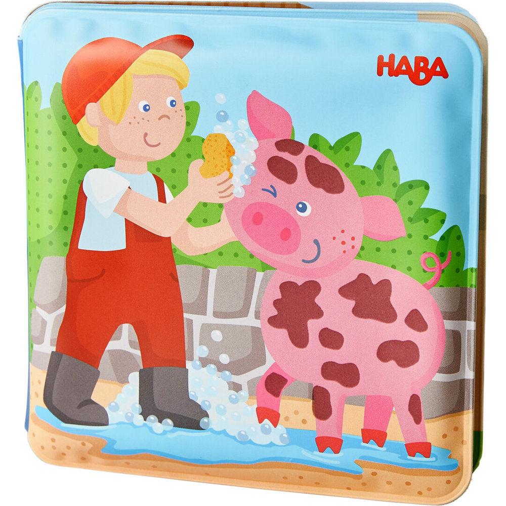 LIBRO PARA EL BAÑO DIA DE LAVADO DEL CERDO Y DE LA VACA | HABA | 1 UNIDAD | 4010168243290 Imagen principal del producto
