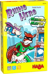 JUEGO HABA RHINO HERO- MISSING MATCH | HABA | 1 UNIDAD | 4010168259284