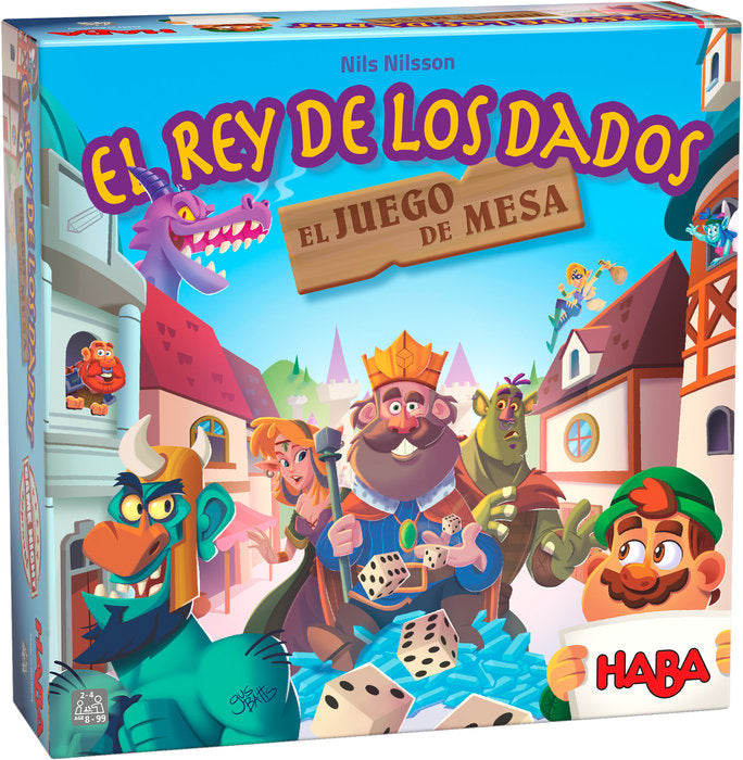 JUEGO HABA EL REY DE LOS DADOS EL JUEGO DE MESA | HABA | 1 UNIDAD | 4010168259338 Imagen principal del producto