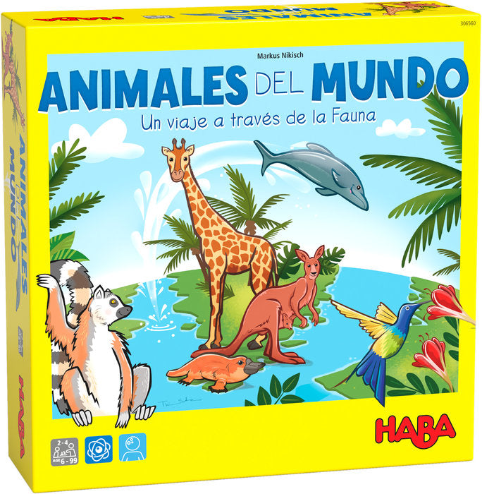 Animales del Mundo HABA Juego de Mesa Imagen principal del producto