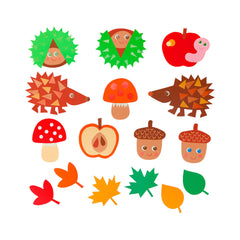 SET CREATIVO APRENDER A CORTAR AMIGOS DE LAS CASTAÑAS | HABA | 1 UNIDAD | 4010168286358