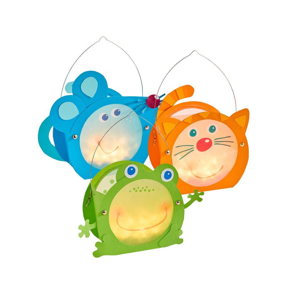 Set Creativo Farolillos de Papel Animales HABA Imagen principal del producto