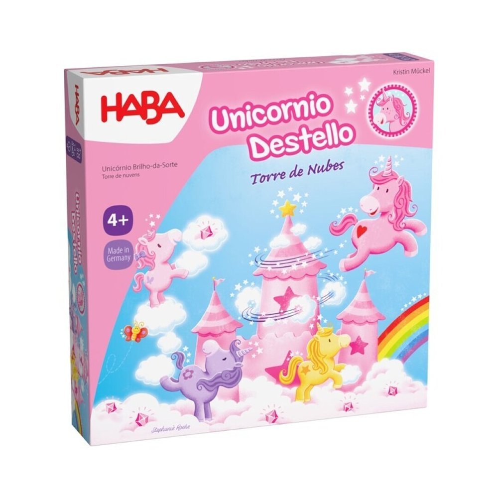JUEGO HABA UNICORNIO DESTELLO - TORRE DE NUBES | HABA | 1 UNIDAD | 4010168287645