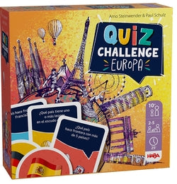 Juego de mesa Quiz Challenge Europa HABA para mayores de 9 años