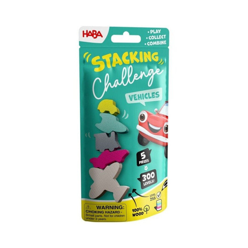 Juego Haba Stacking Challenge Vehicles HABA Imagen principal del producto