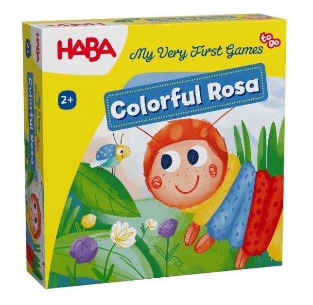 Juego Haba Mi Oruga To Go Colorful Rosa