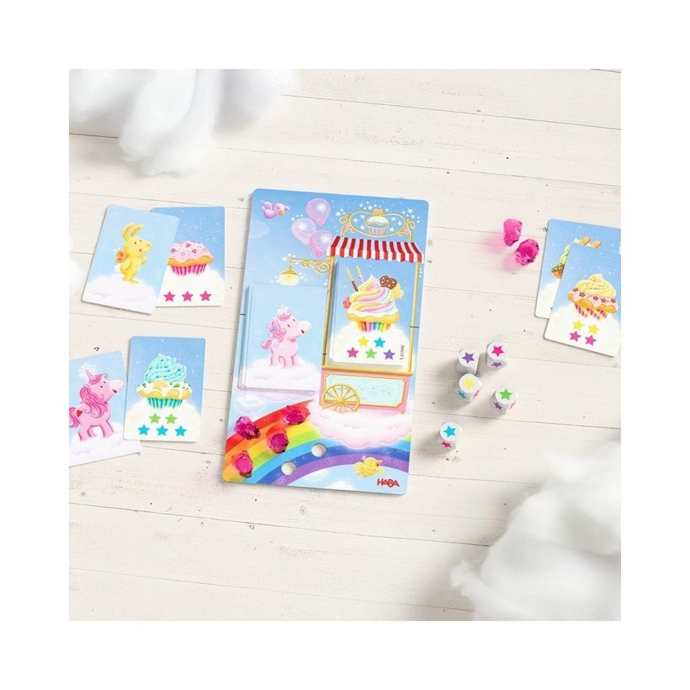 Juego Haba Unicornio Destello Dados Mágicos