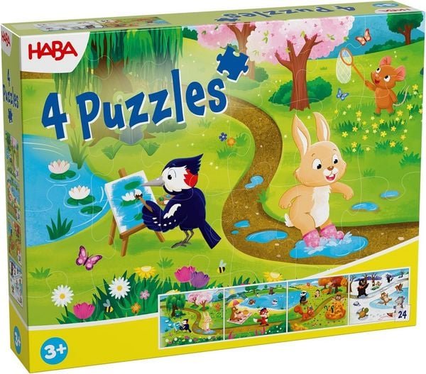 Juego Haba Puzzles Estaciones del Año Marca HABA Imagen principal del producto