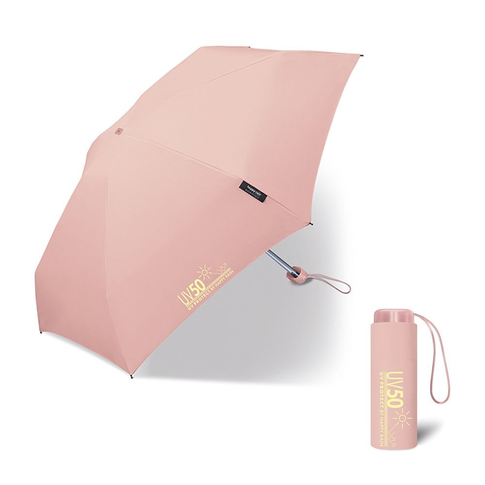 Paraguas plegable Manmini Protec Solar Flamingo Happy Rain 49/6 Cuatro Gotas