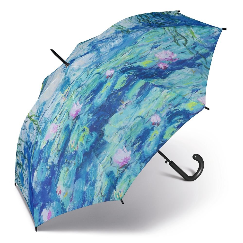 Paraguas Largo Mujer Auto Monet V Nenufares 61/8 Cuatro Gotas