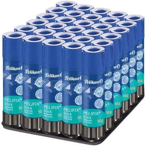 Pegamento en barra Pelifix 10 g – Pack 30 unidades para manualidades Imagen principal del producto